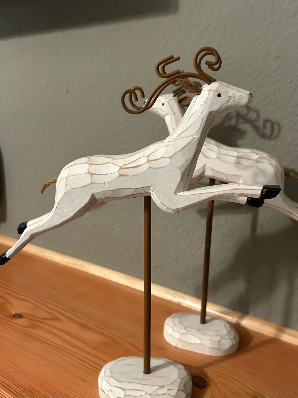 🎄 Vintage Pier 1 Imports Christmas Reindeer & Sleigh Collection 🎄
